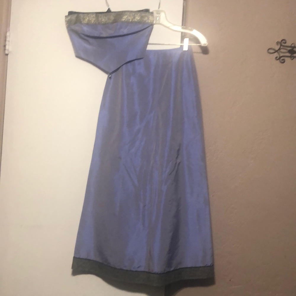 🔥BEBE Glamorous Metallic Skirt and Top🔥